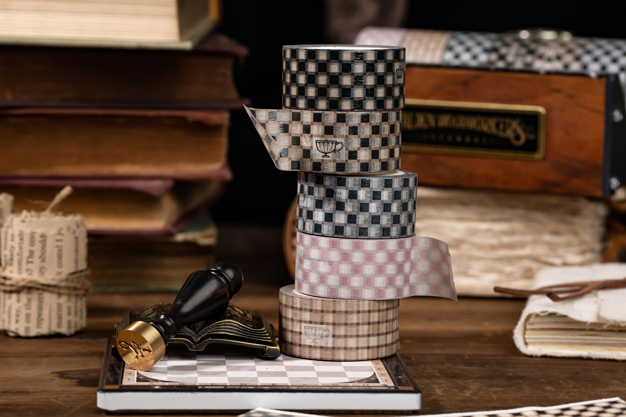 Reco Studio Washi Tape: Checkerboard