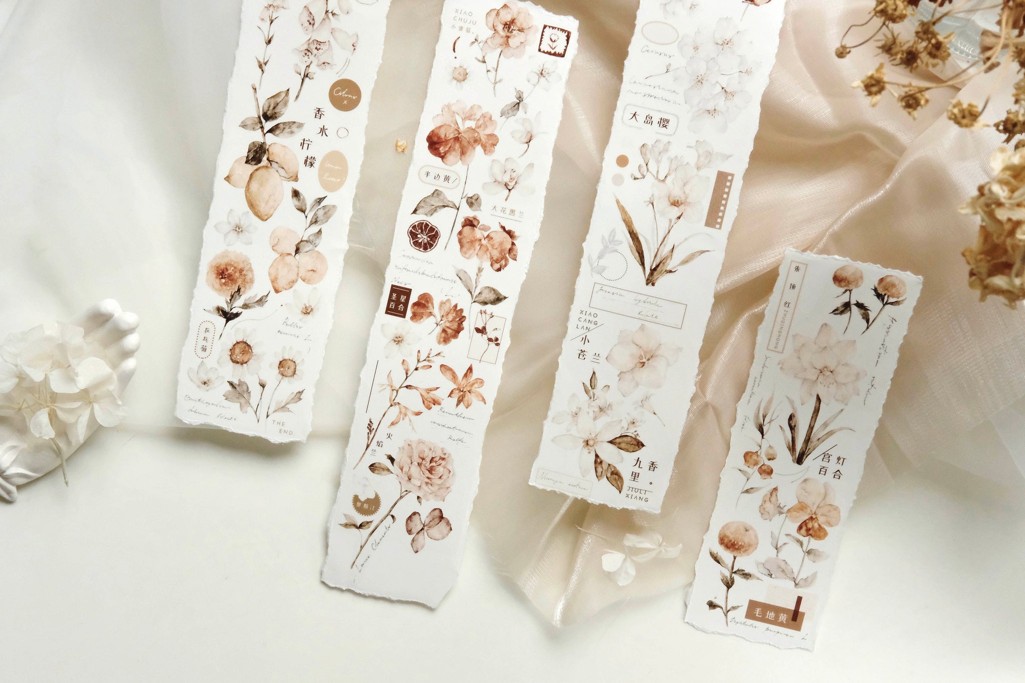 Freckles Tea VOL. 3: Plain White Tea Brown Masking Tape