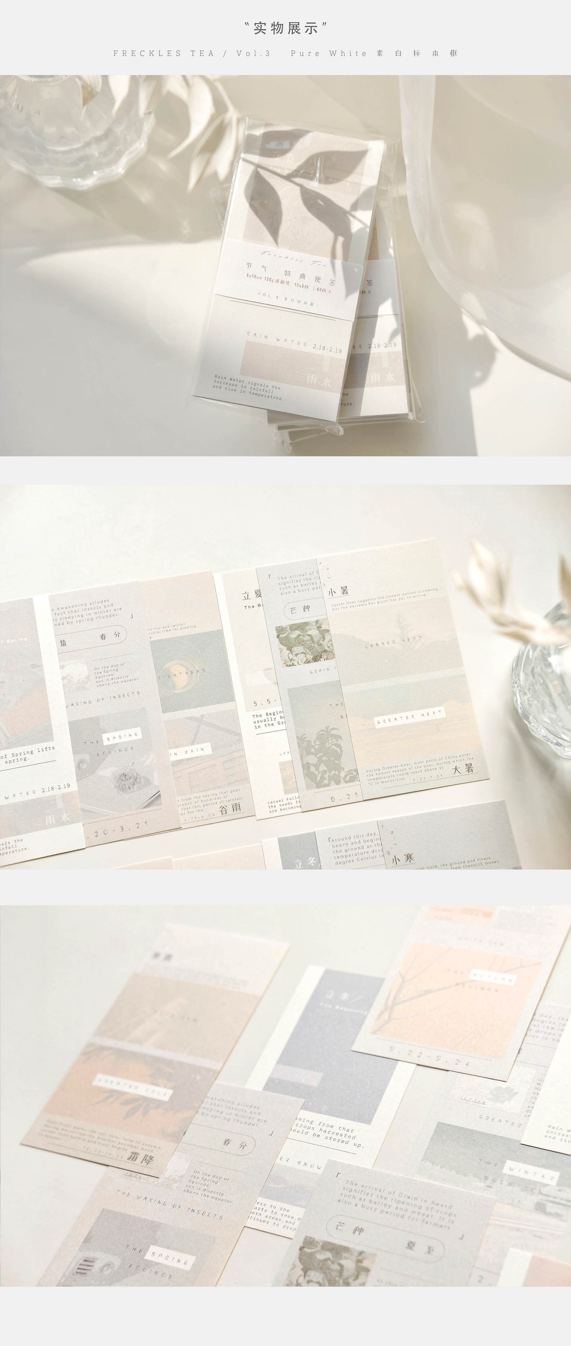 Freckles Tea VOL. 3: Celebration Memo Paper