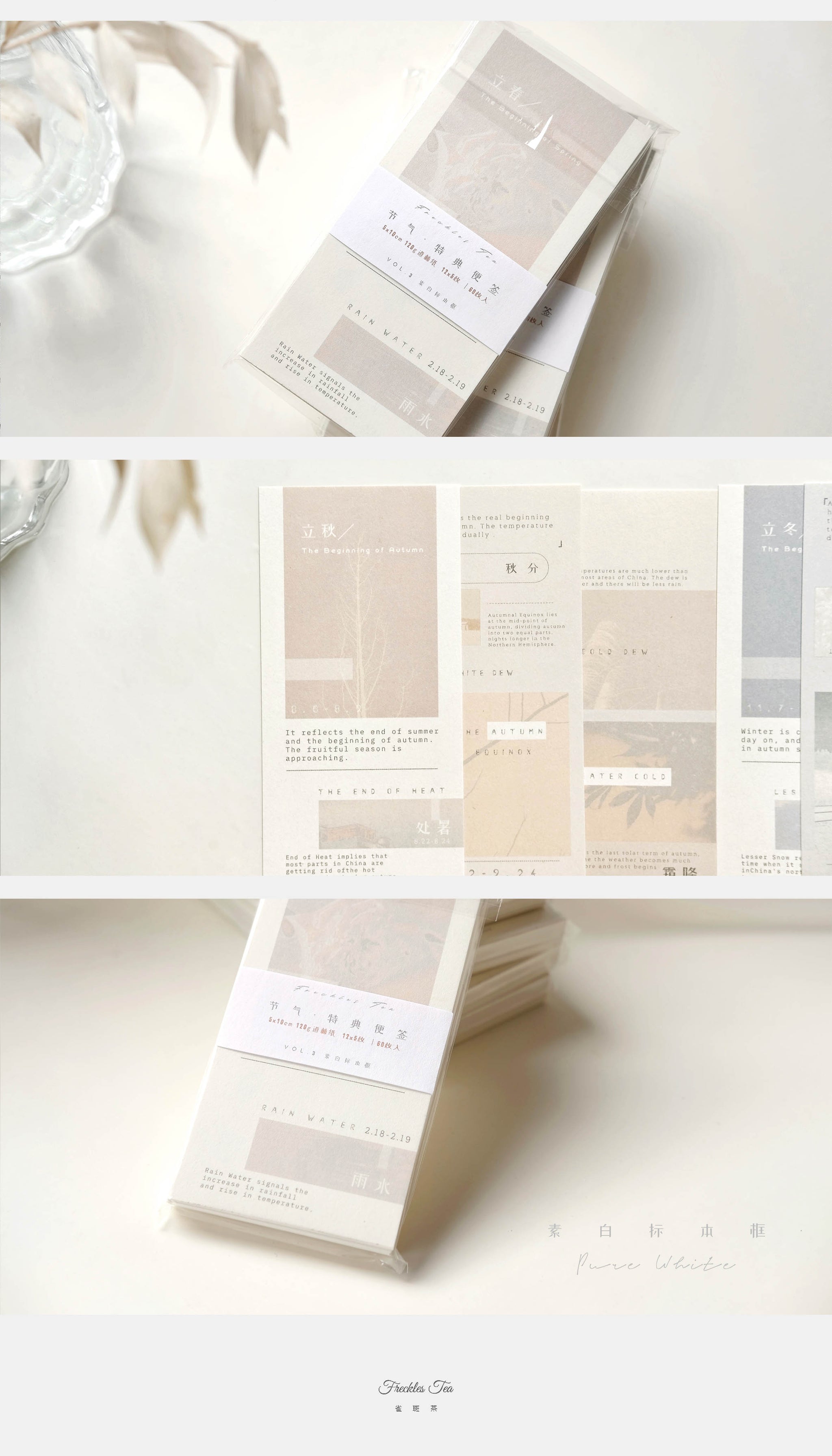 Freckles Tea VOL. 3: Celebration Memo Paper