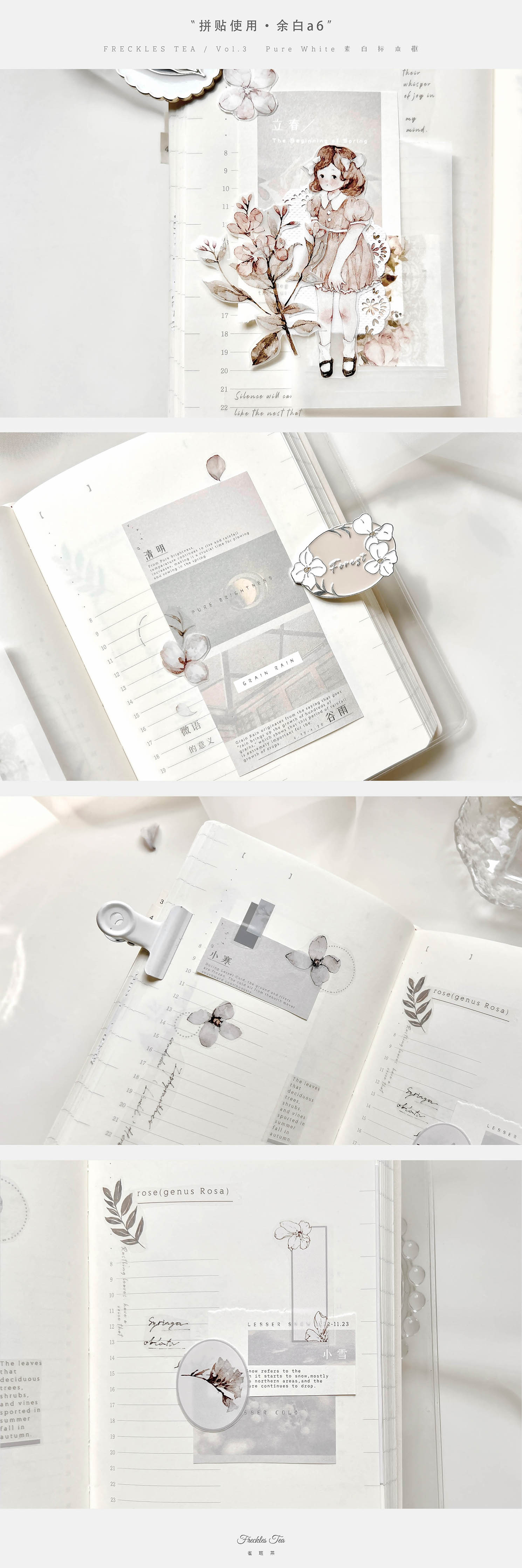 Freckles Tea VOL. 3: Celebration Memo Paper