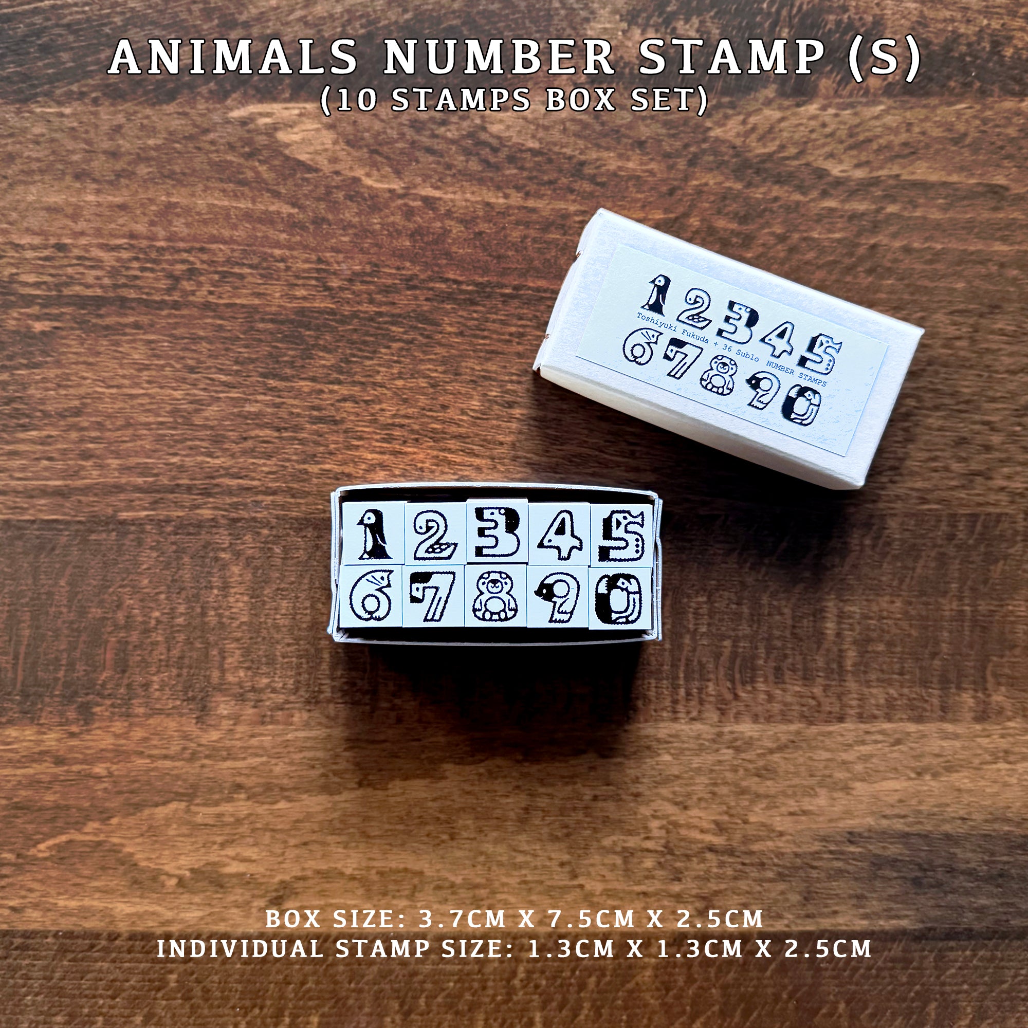 36 Sublo: Character Number and Letter Stamps