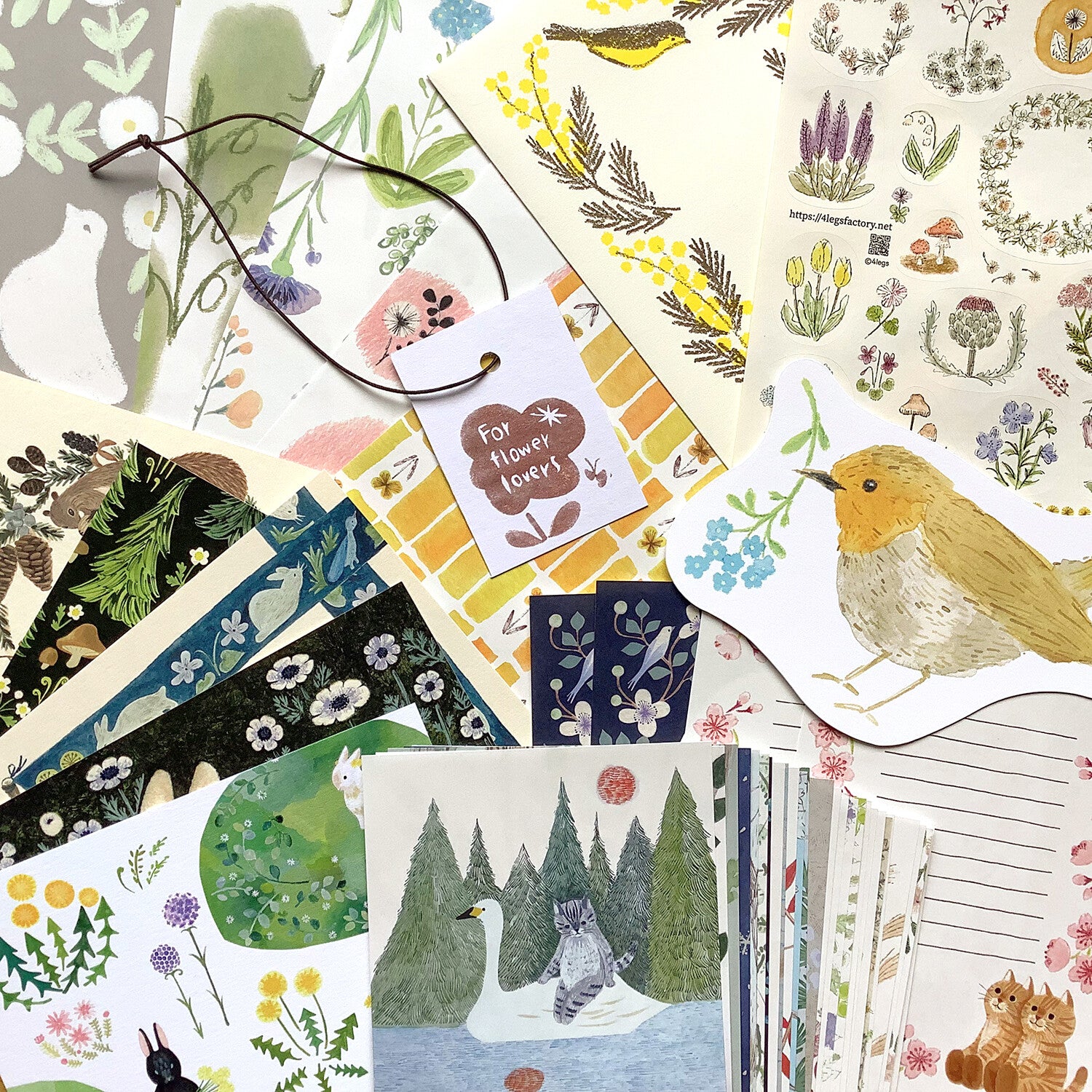 4Legs Paper Pack: Birds