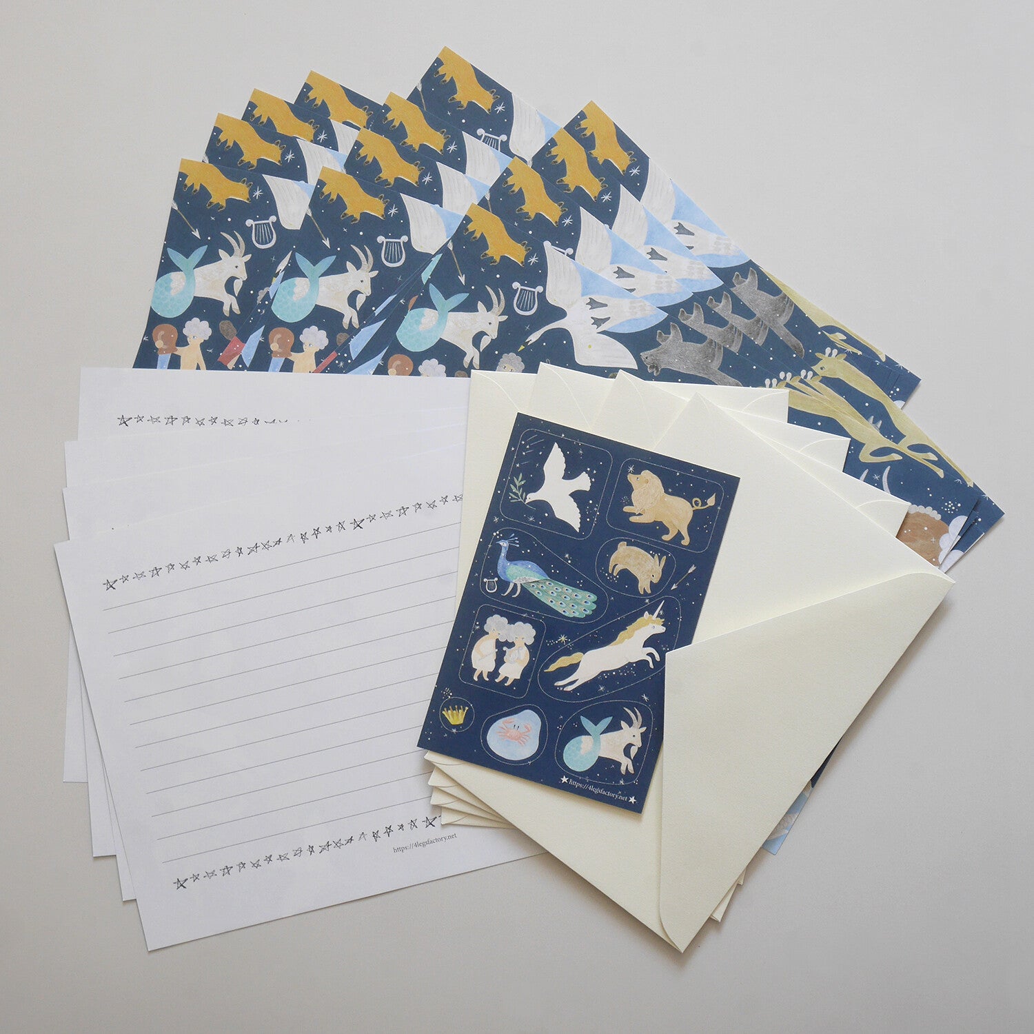 4Legs Letter Set: Constellations