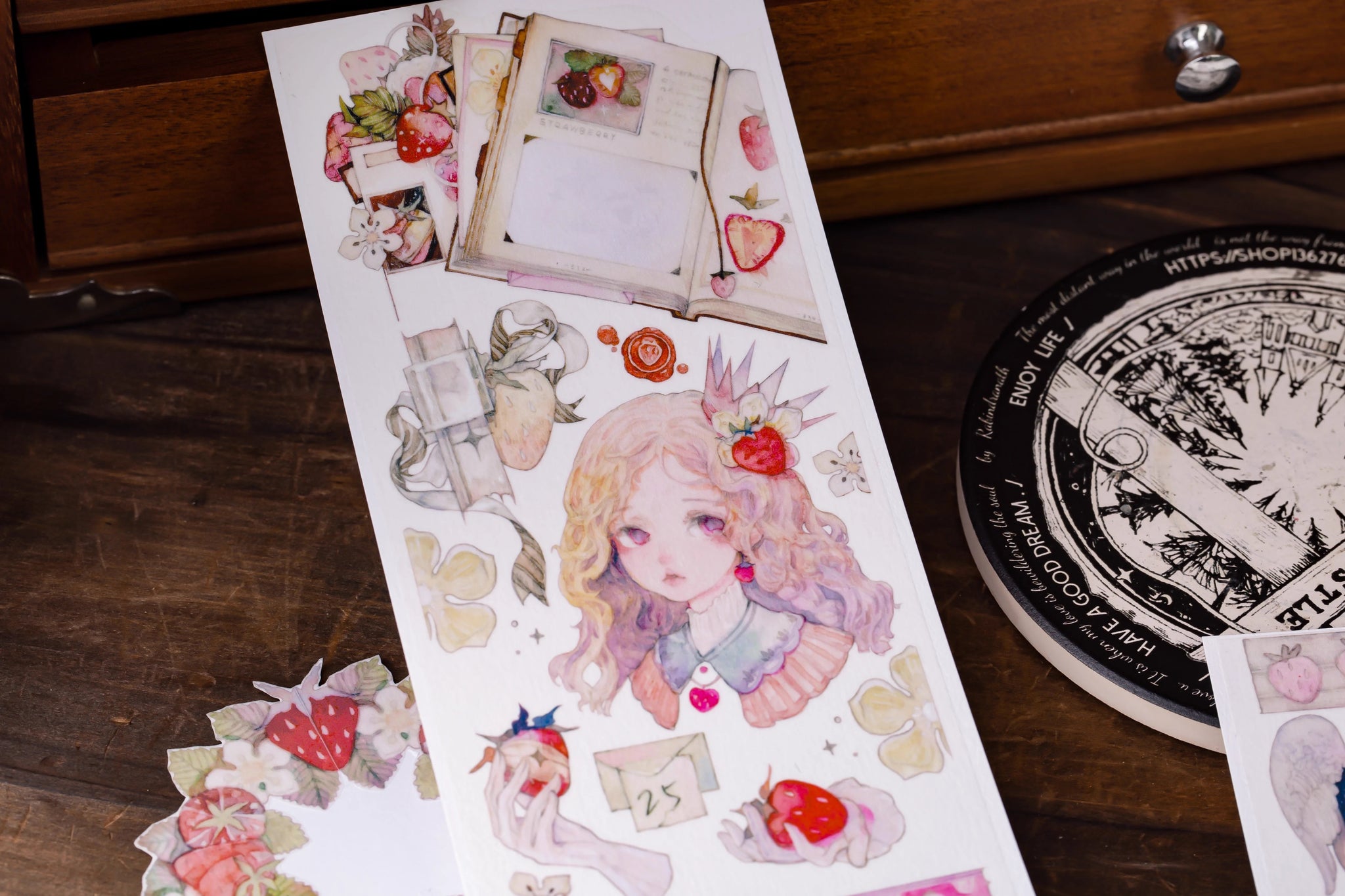 Airsign Masking Tape: Sweet Strawberries