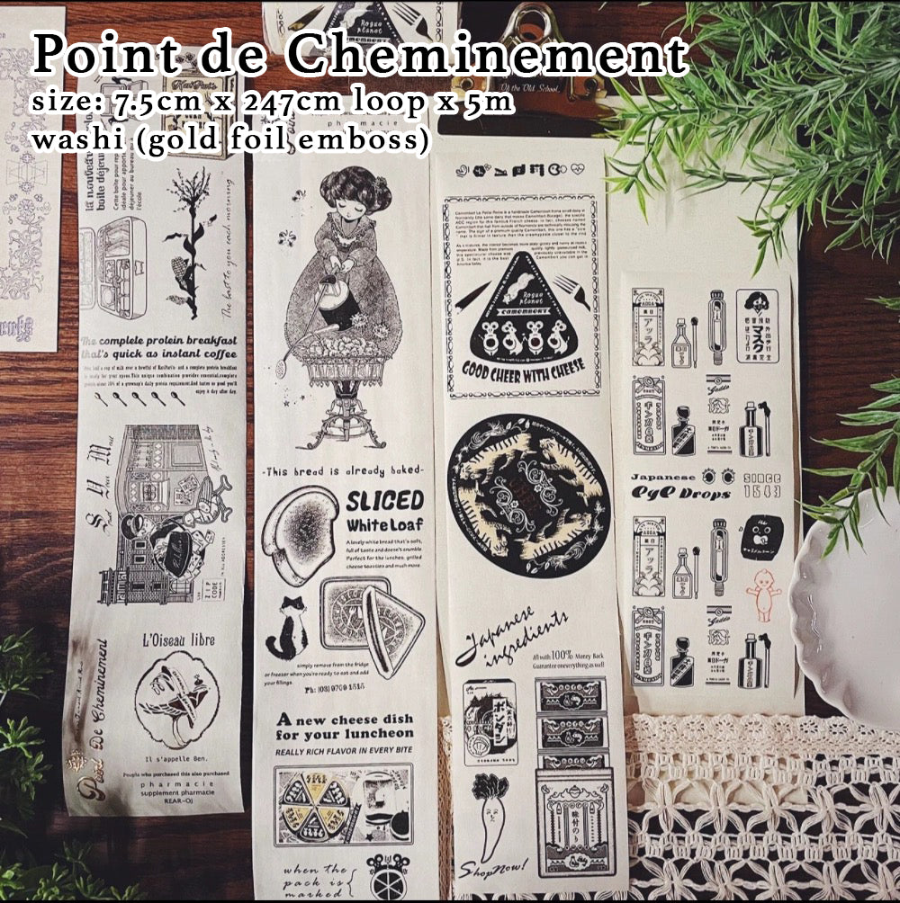 Ameagari Masking Tape: Point de Cheminement
