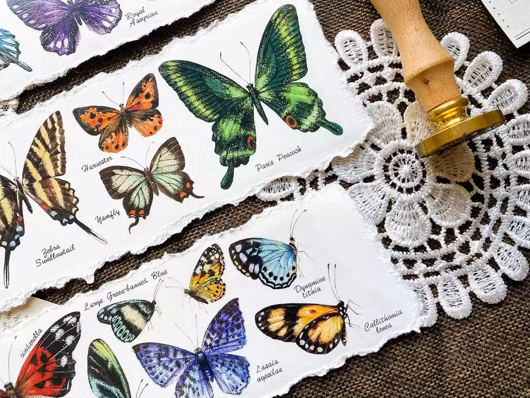 BCJ Masking Tape: Butterfly Collection