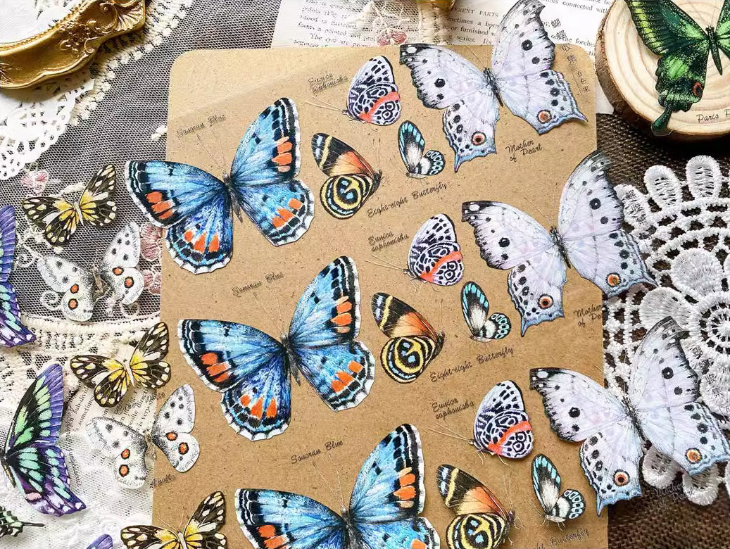 BCJ Masking Tape: Butterfly Collection