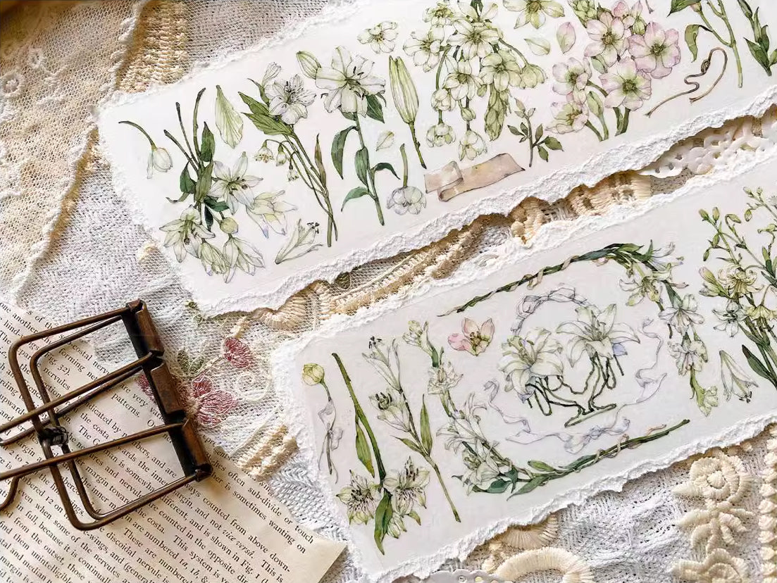 BCJ Masking Tape: Flower Branch