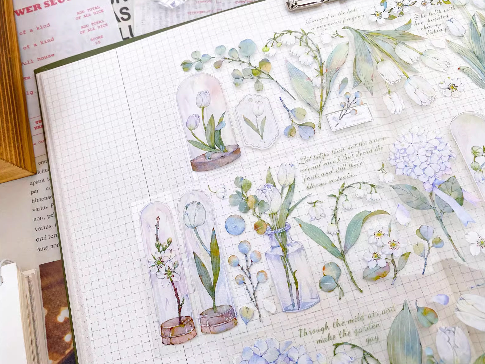 BCJ Masking Tape: Green Sprouts