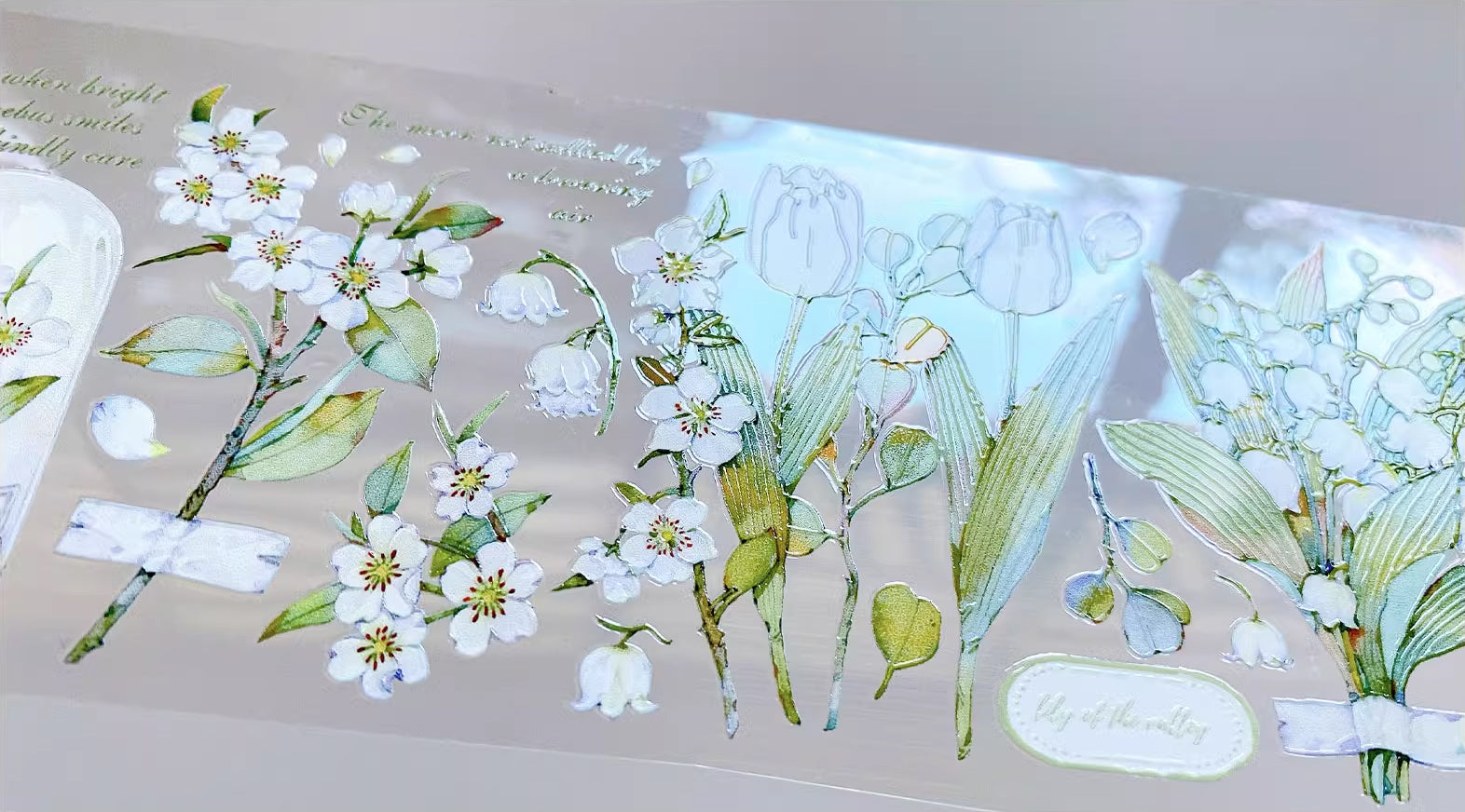 BCJ Masking Tape: Green Sprouts