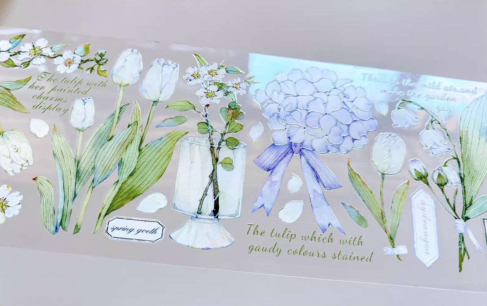 BCJ Masking Tape: Green Sprouts