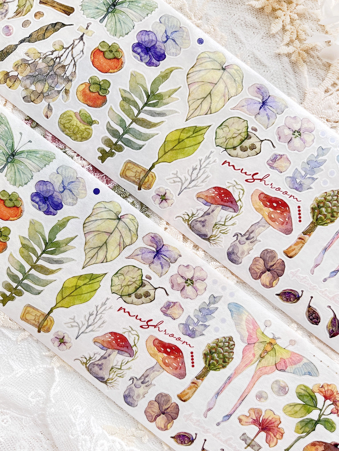BCJ Sticker Tape: Plants Encyclopedia