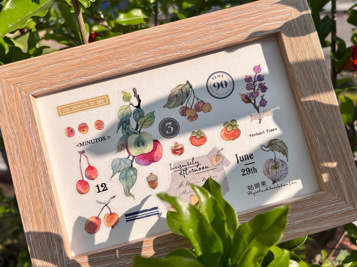 BCJ Sticker Tape: Plants Encyclopedia