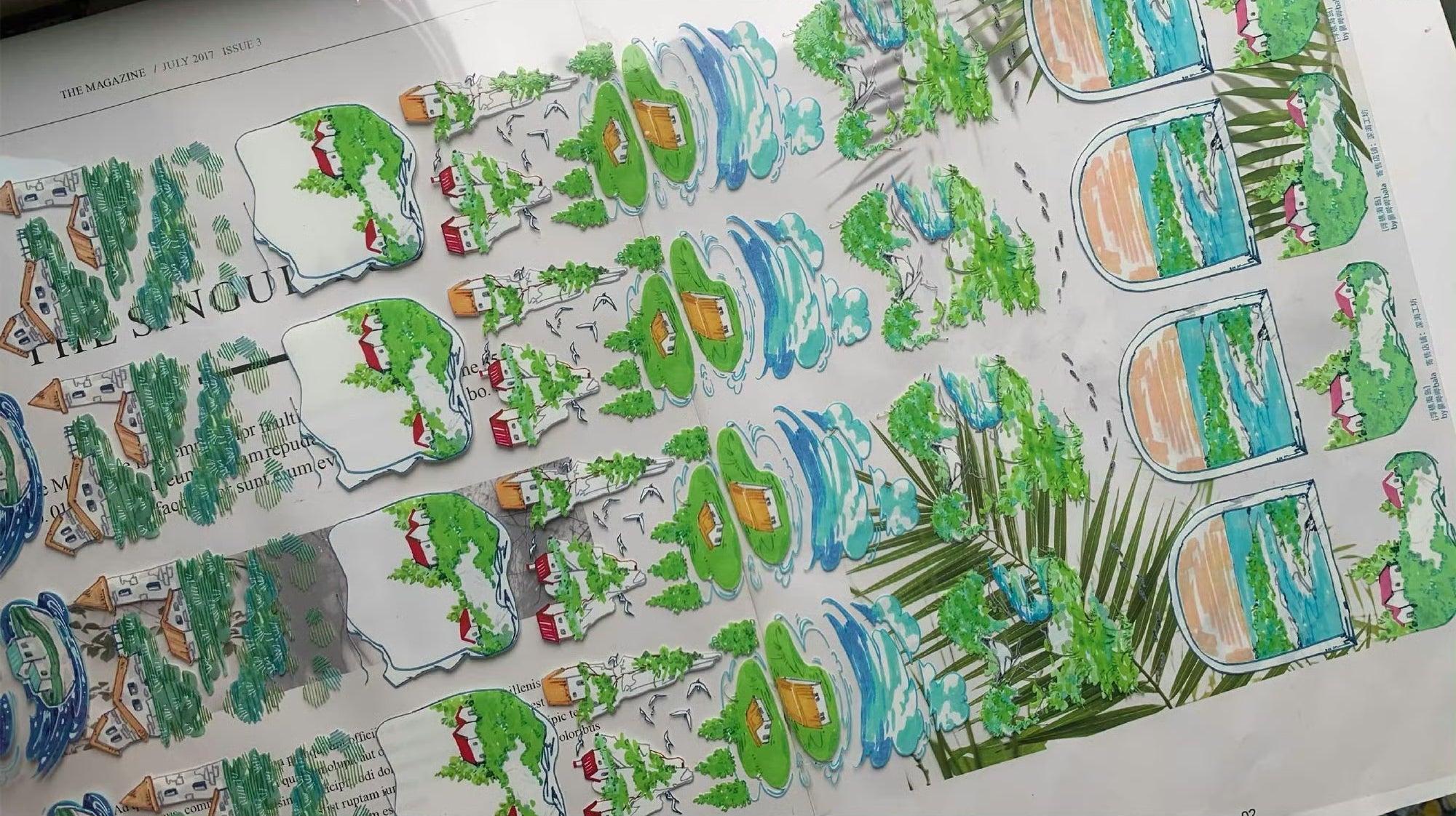 Balala Masking Tape: Floating Island