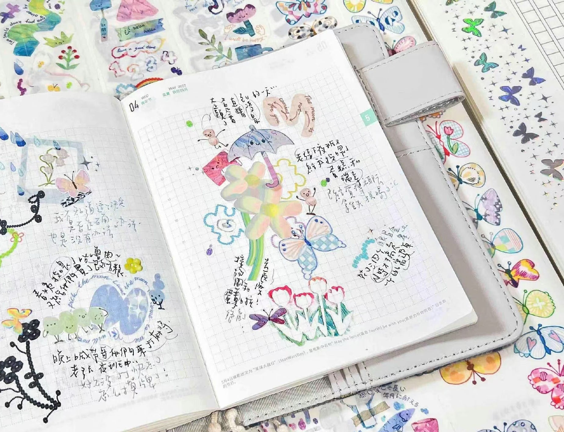 Balala Masking Tape: Spring Butterflies