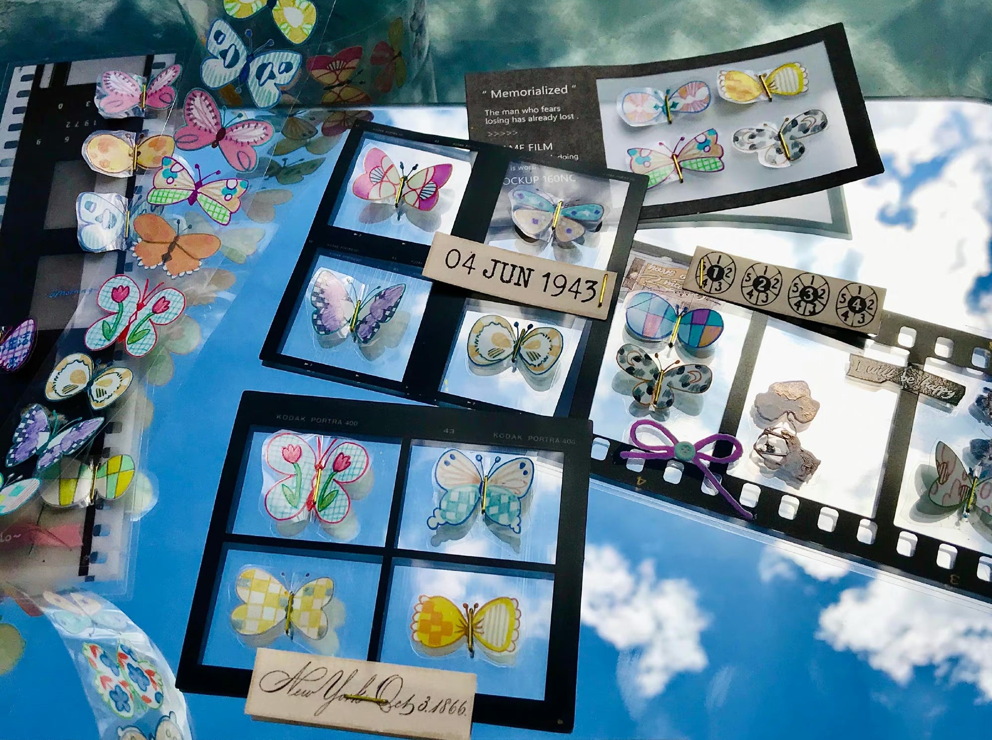 Balala Masking Tape: Spring Butterflies