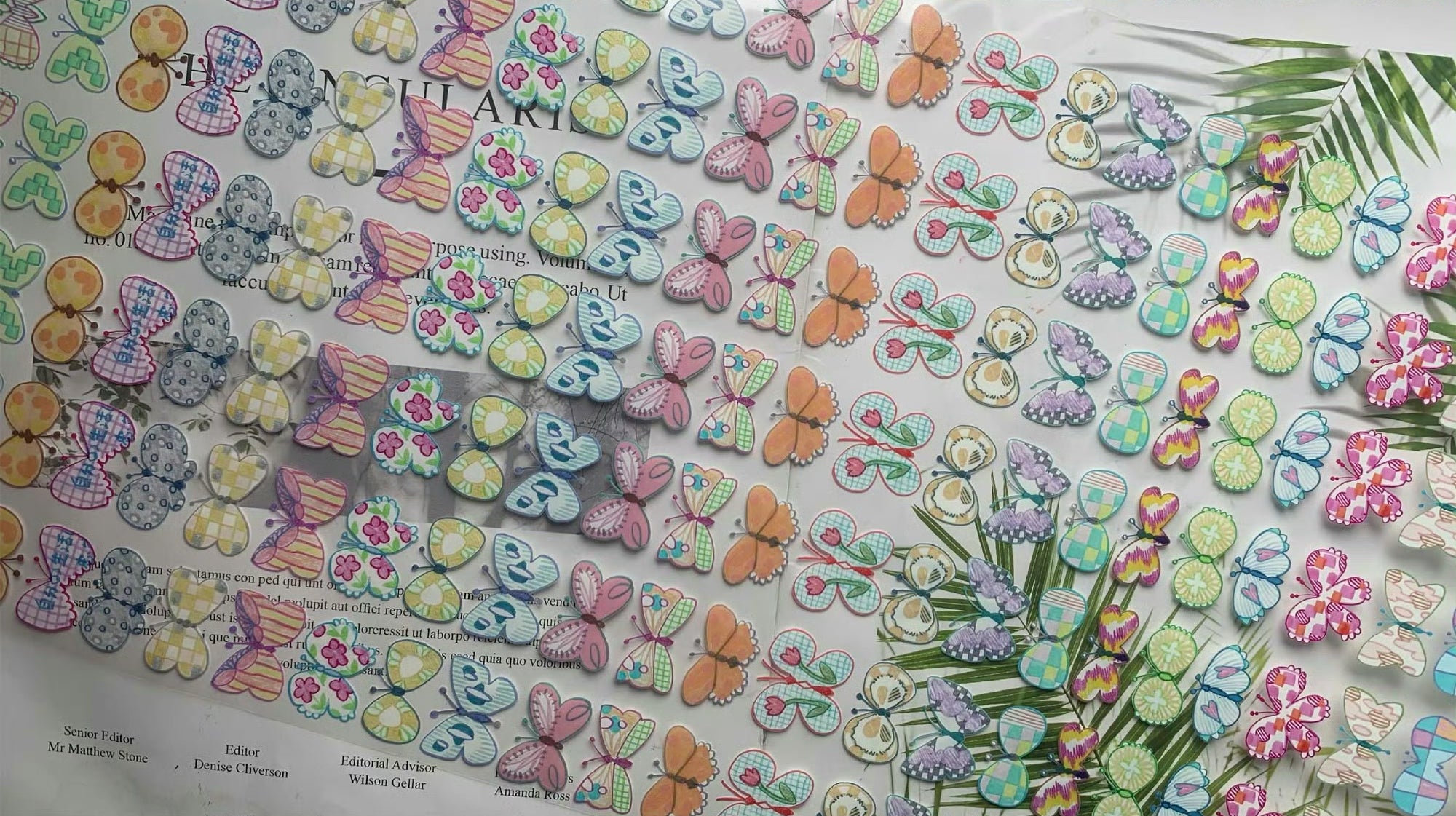 Balala Masking Tape: Spring Butterflies