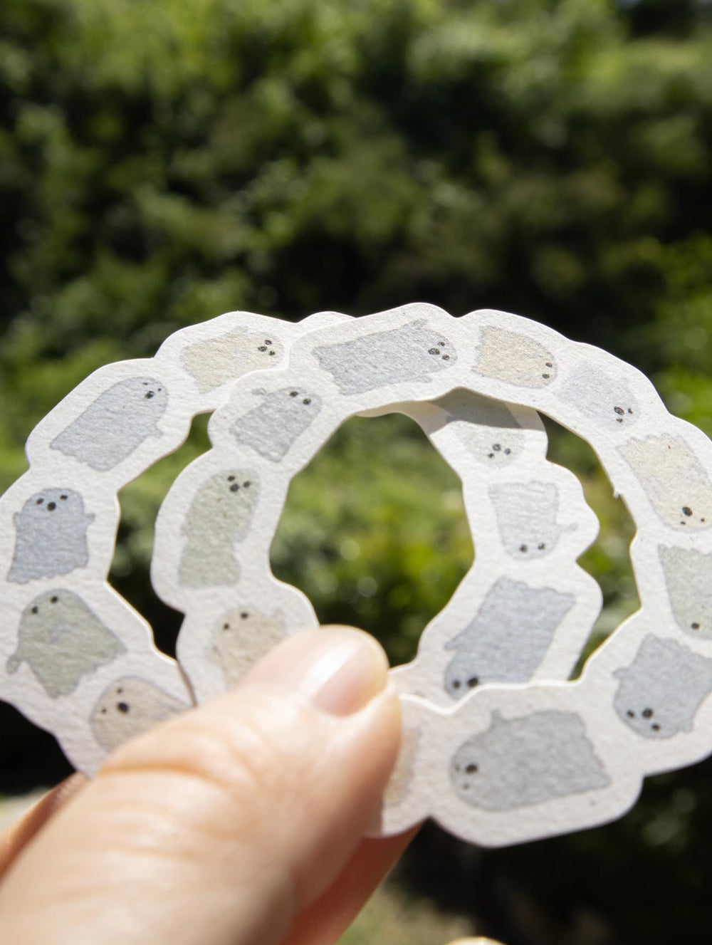 Bieguan Memo Paper: Cute Ghosts