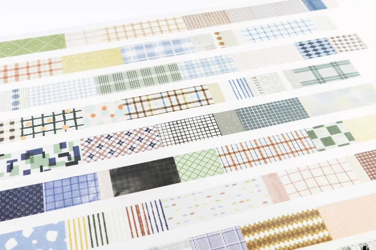 Bieguan Washi Tape: Grid Patterns 2