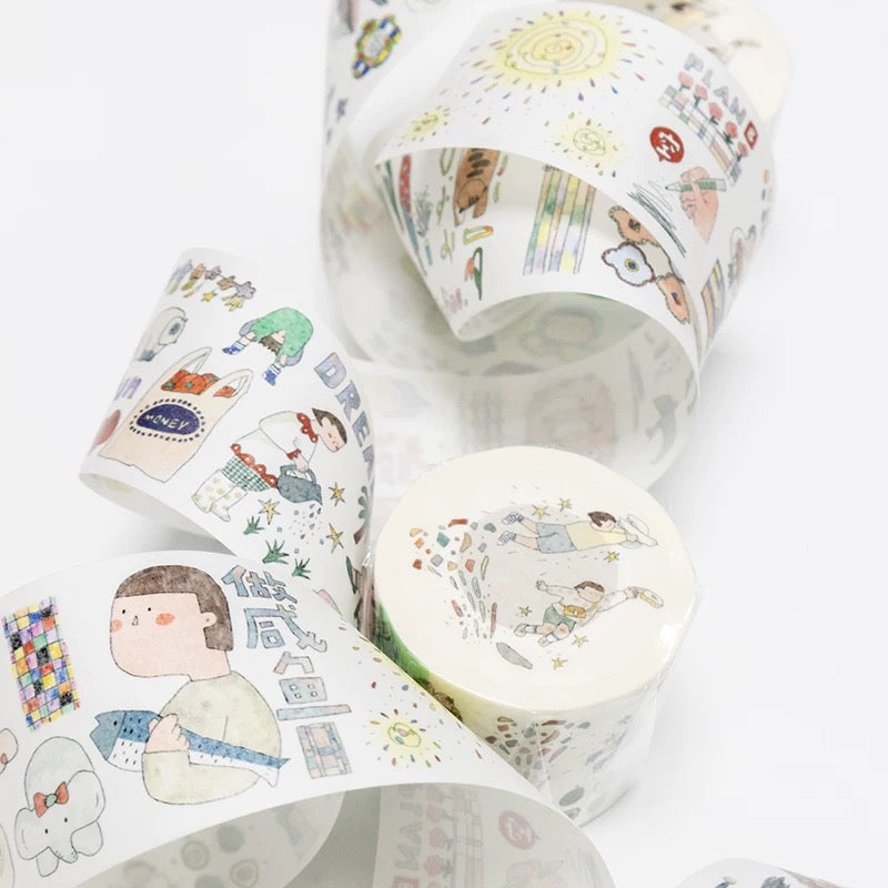 Bieguan Washi Tape: Having a Dream