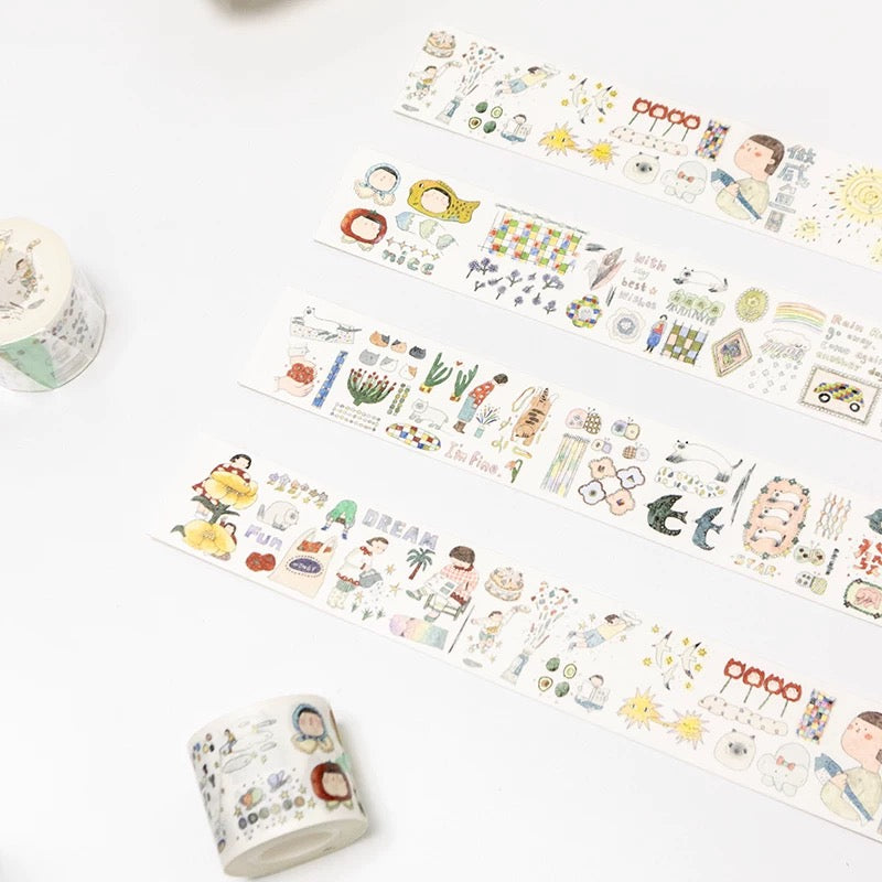 Bieguan Washi Tape: Having a Dream