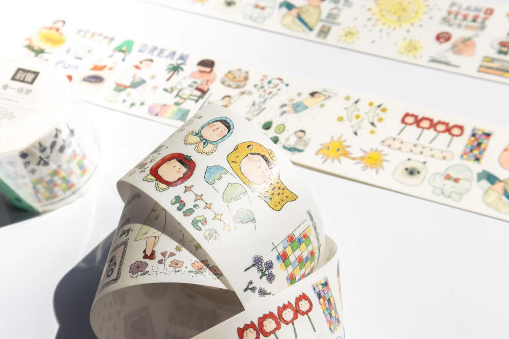 Bieguan Washi Tape: Having a Dream