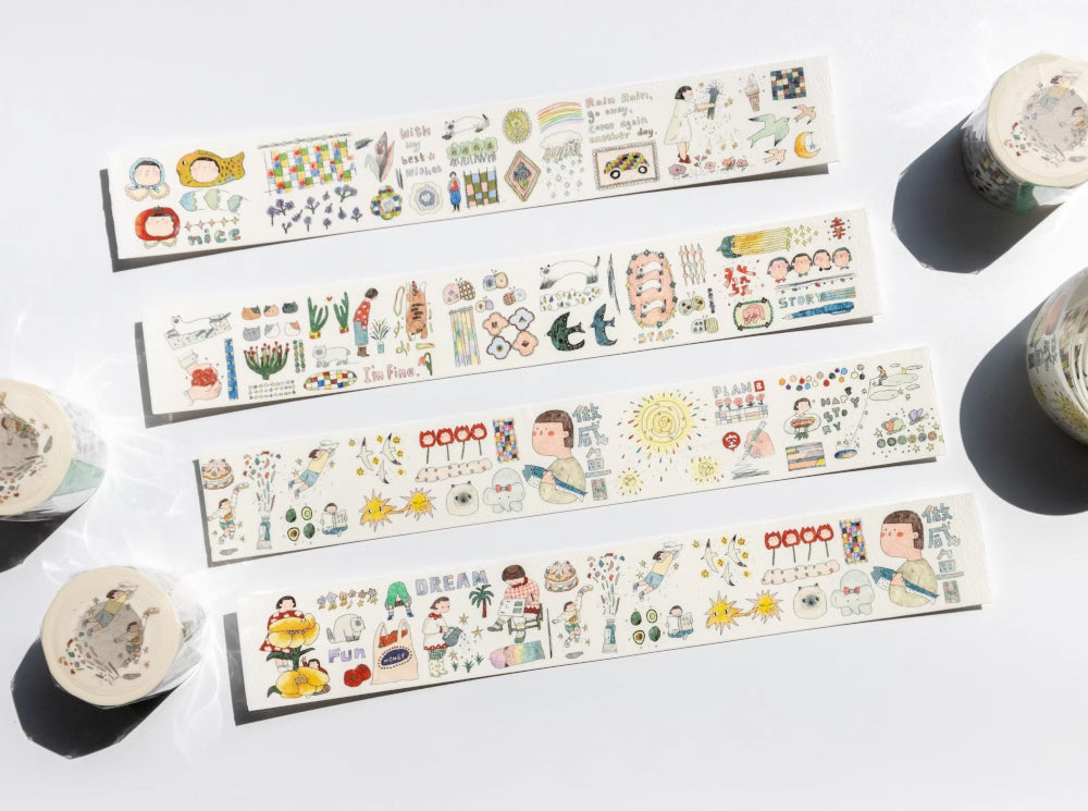 Bieguan Washi Tape: Having a Dream
