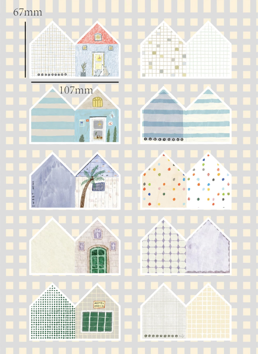 Bieguan Memo Paper: Houses