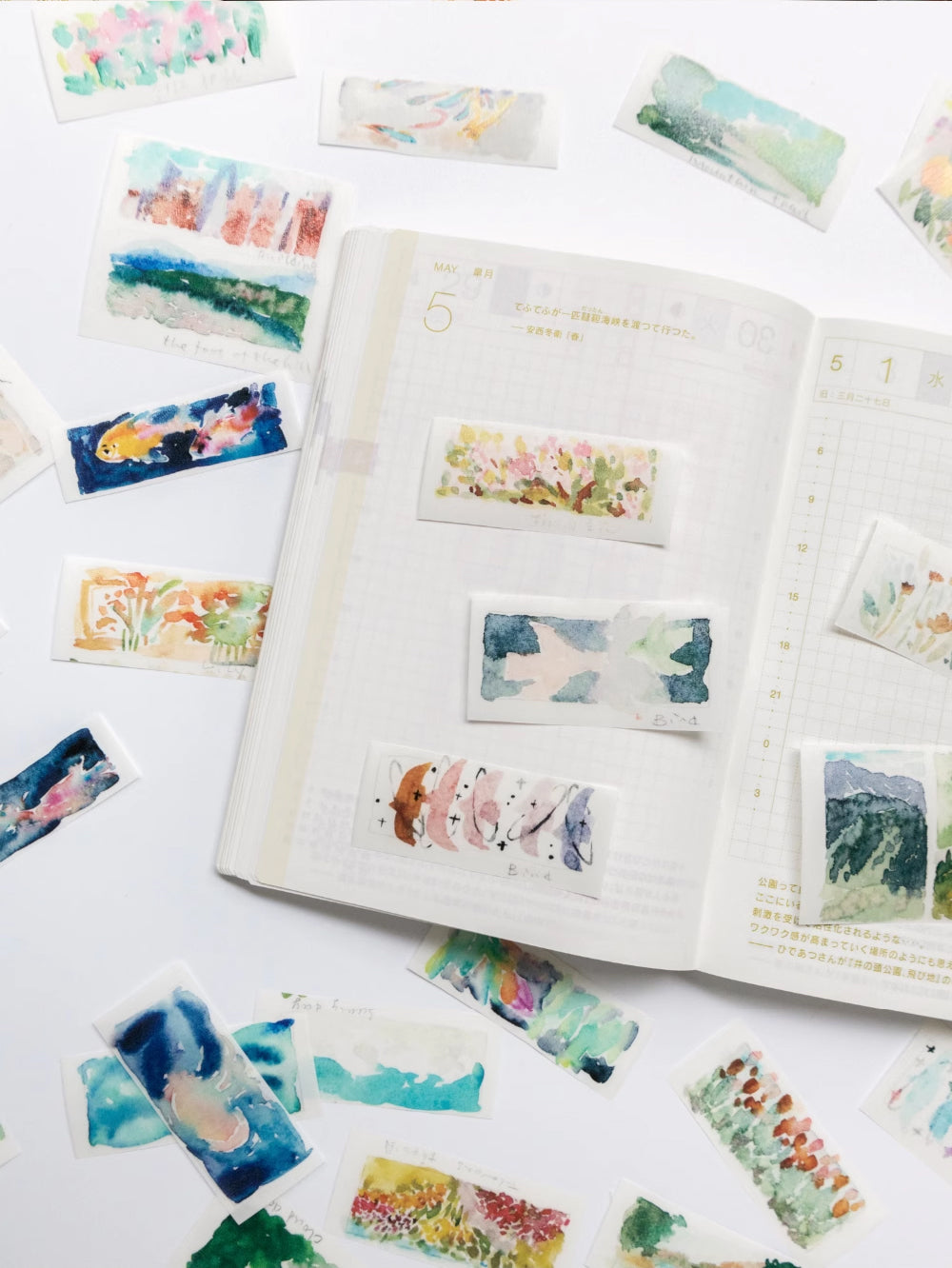 Bieguan Washi Tape: Outside