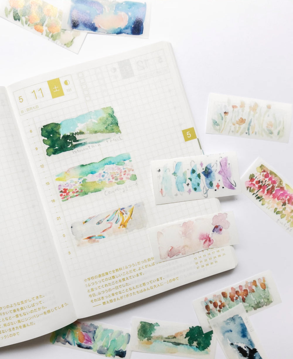 Bieguan Washi Tape: Outside