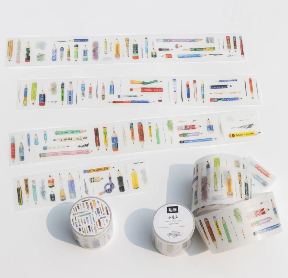 Bieguan Washi Tape: Pencil Nubs