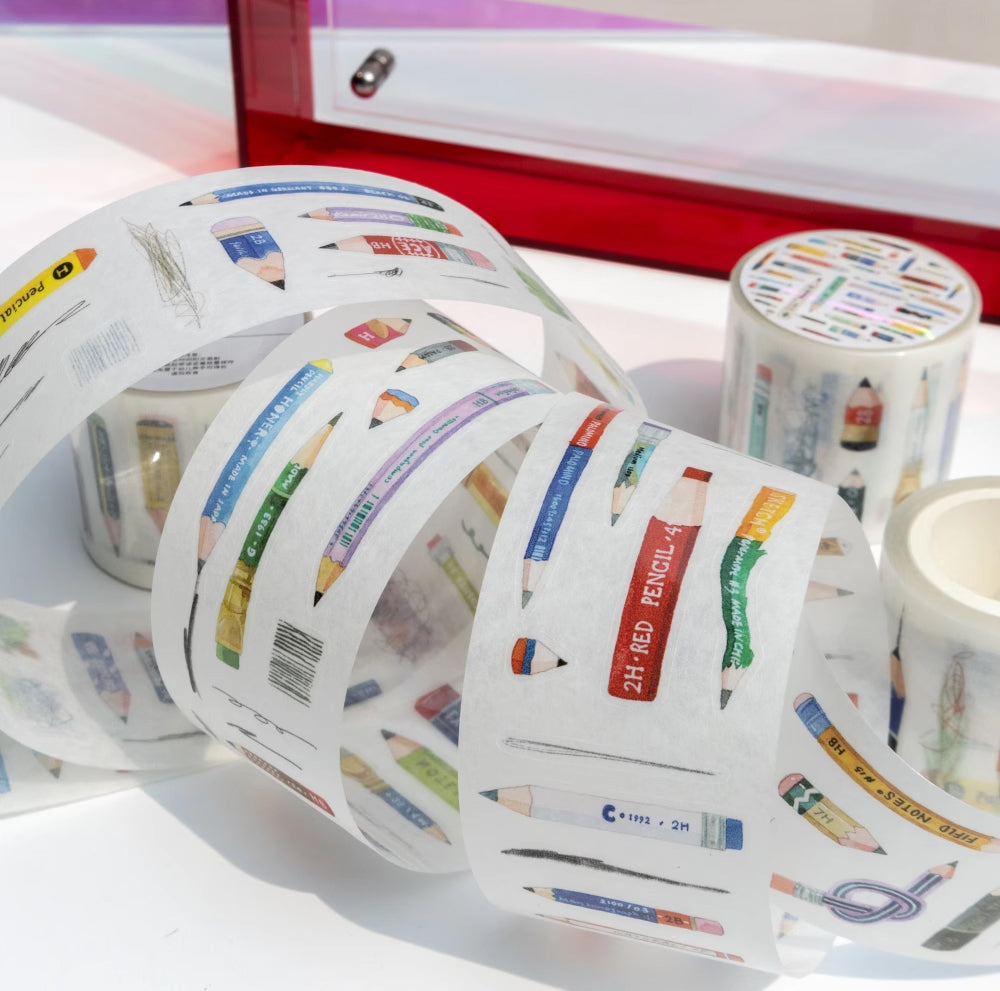 Bieguan Washi Tape: Pencil Nubs