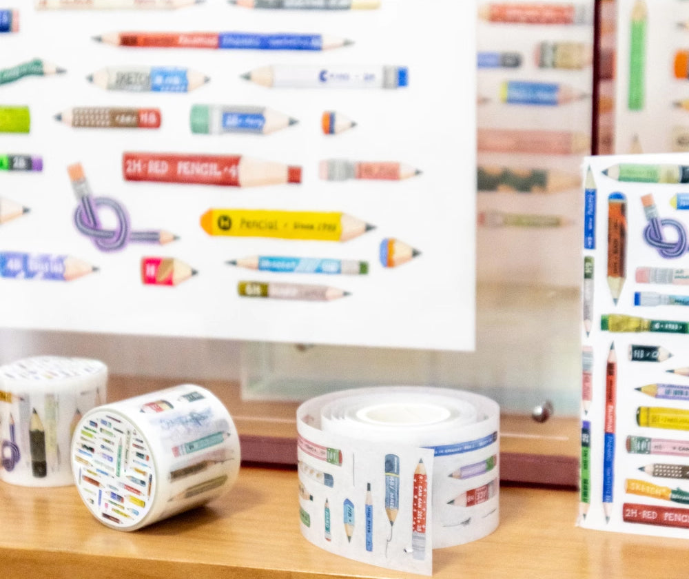 Bieguan Washi Tape: Pencil Nubs