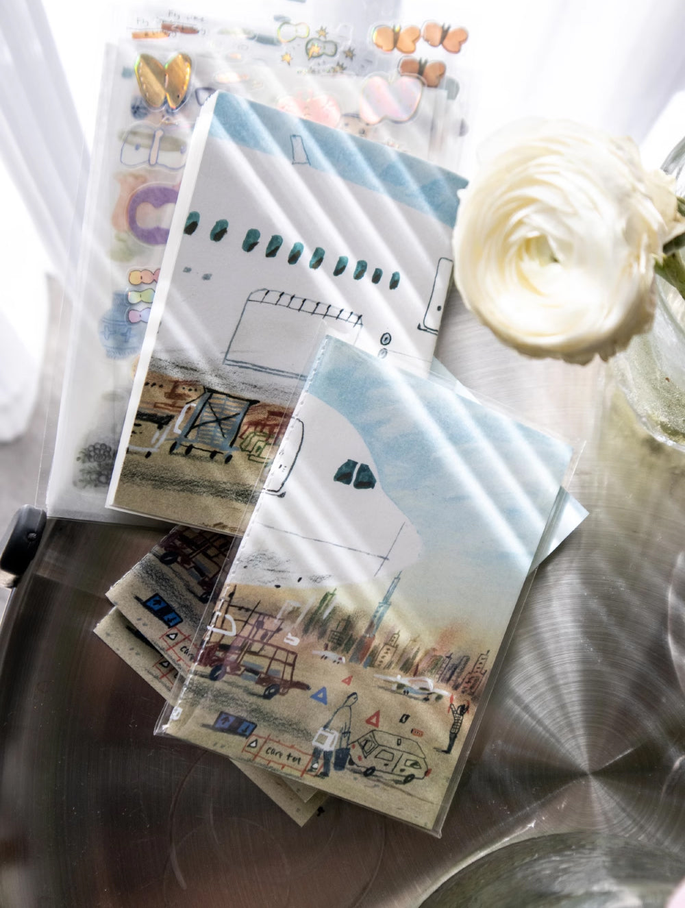 Wanle Studio Traveler's Notebook Insert: Take a Flight
