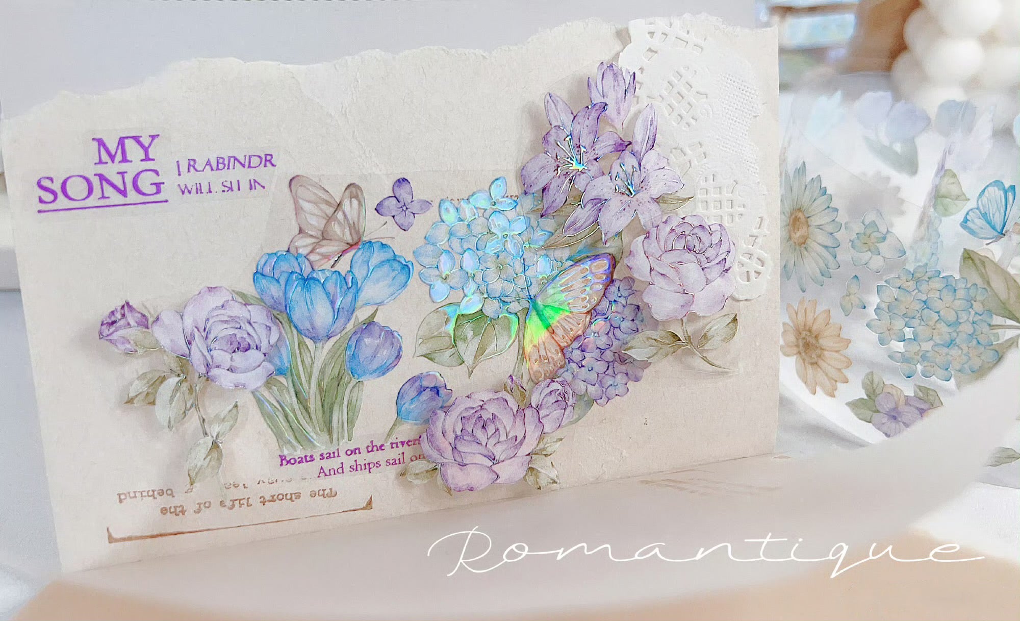 Candy Gem Masking Tape: Blues and Greens