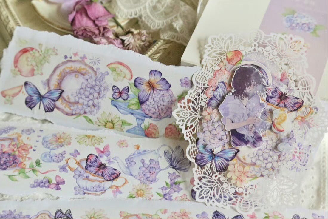 Candy Gem Masking Tape: Flower Tea