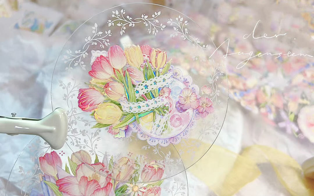 Candy Gem Masking Tape: Season of Tulips