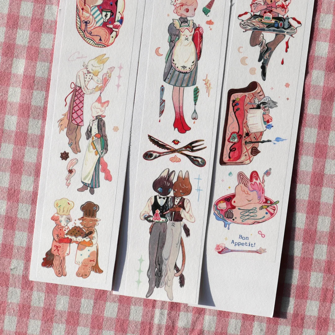 Canopus Stationery Masking Tape: Restaurant Wildcat House