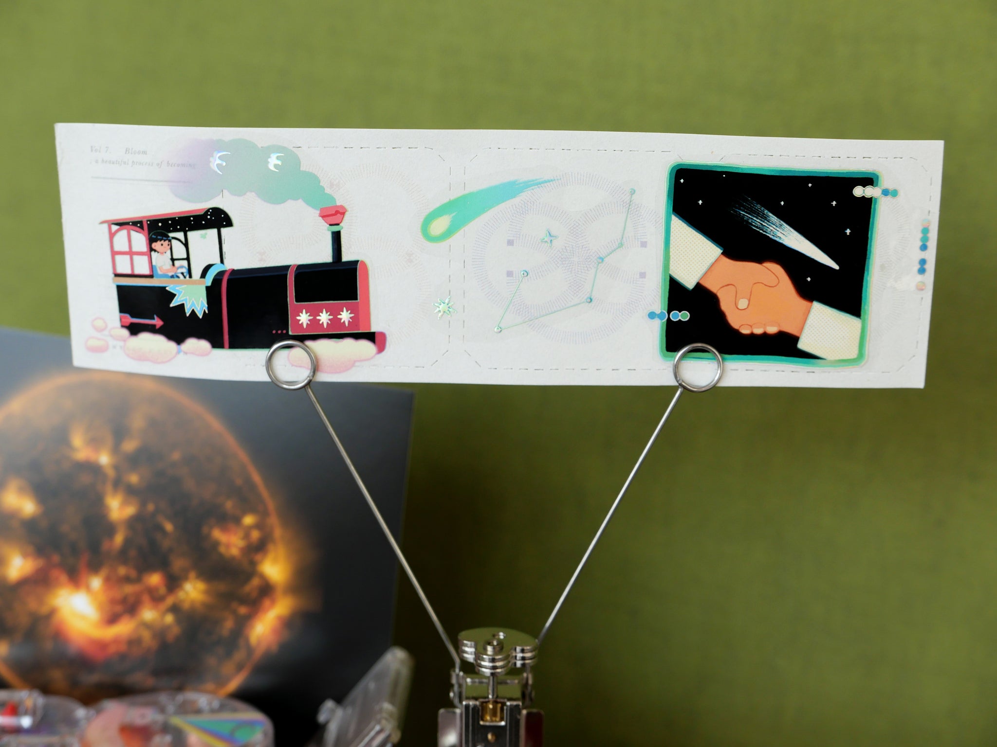 Canopus Stationery Masking Tape: Solar Wind