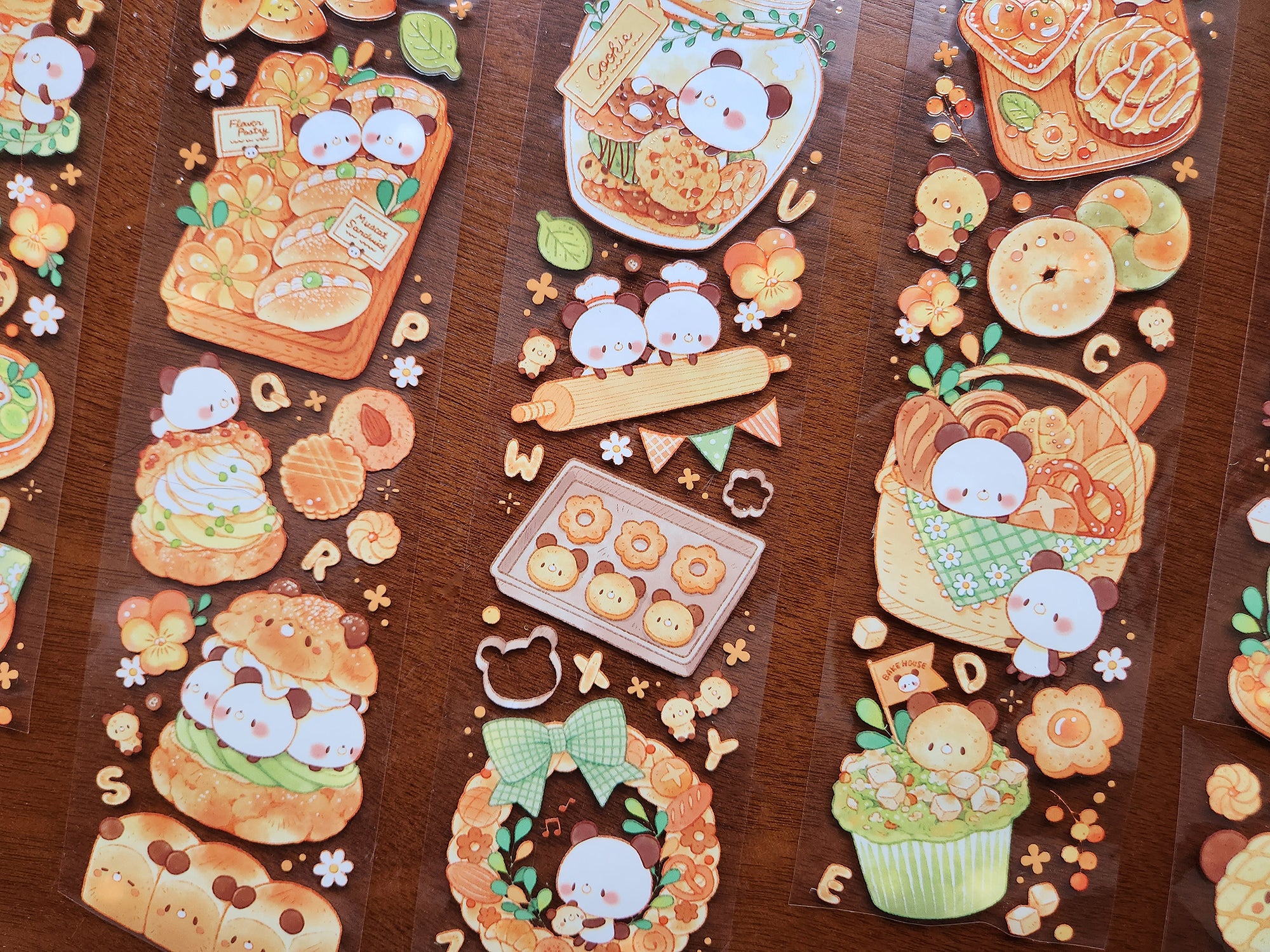 Cat Knows All Masking Tape: Panda Bakery