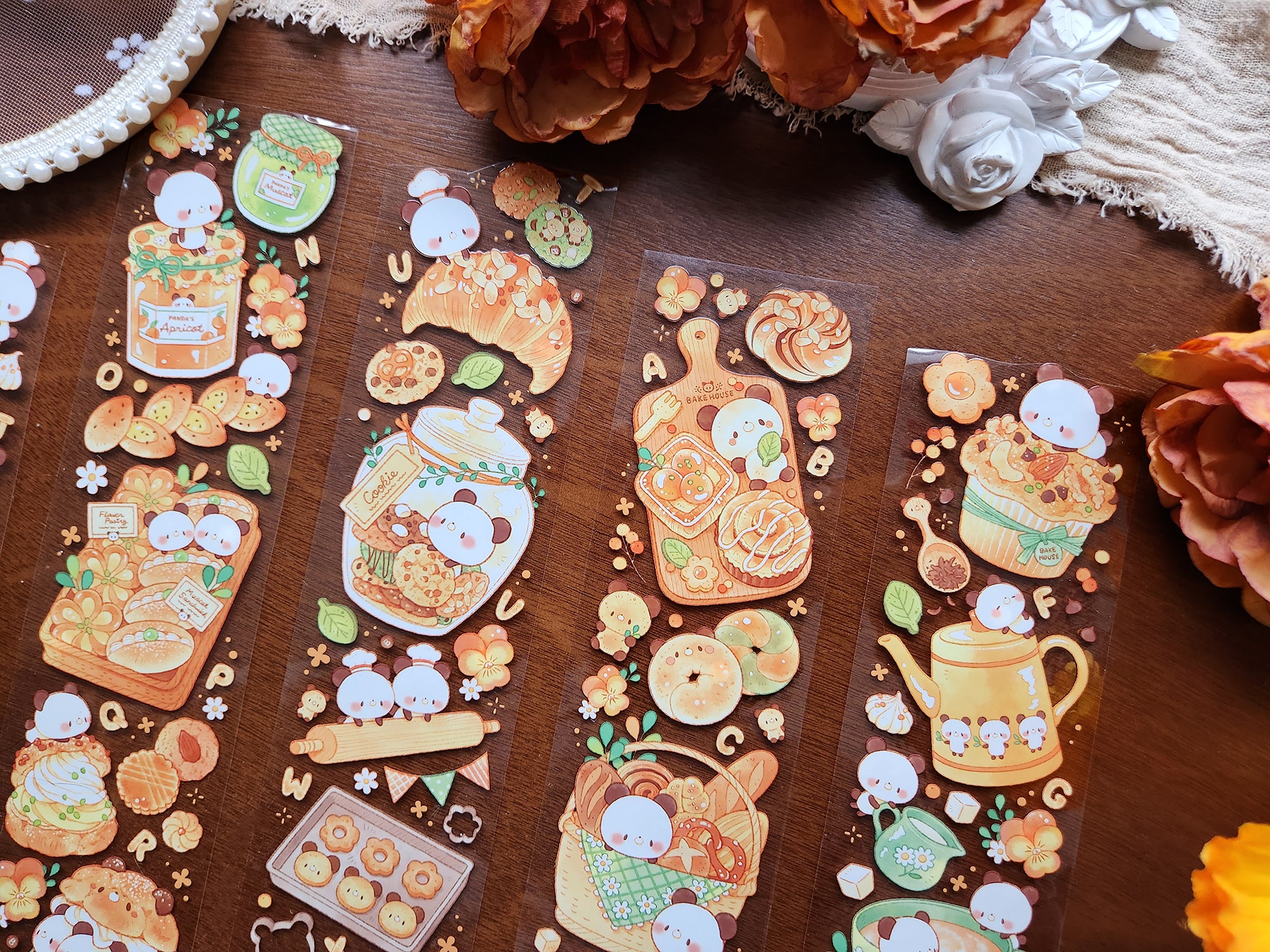 Cat Knows All Masking Tape: Panda Bakery