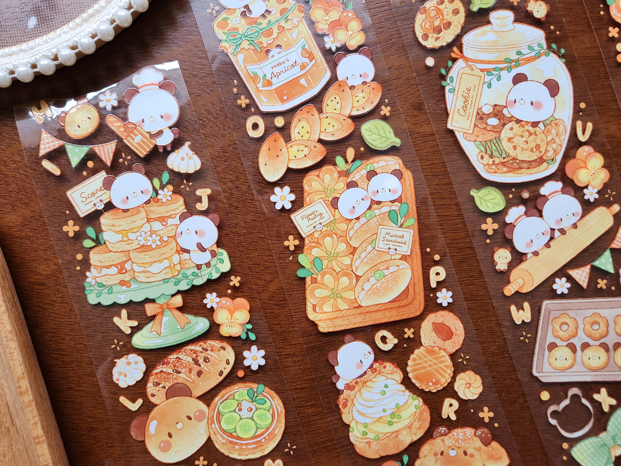 Cat Knows All Masking Tape: Panda Bakery