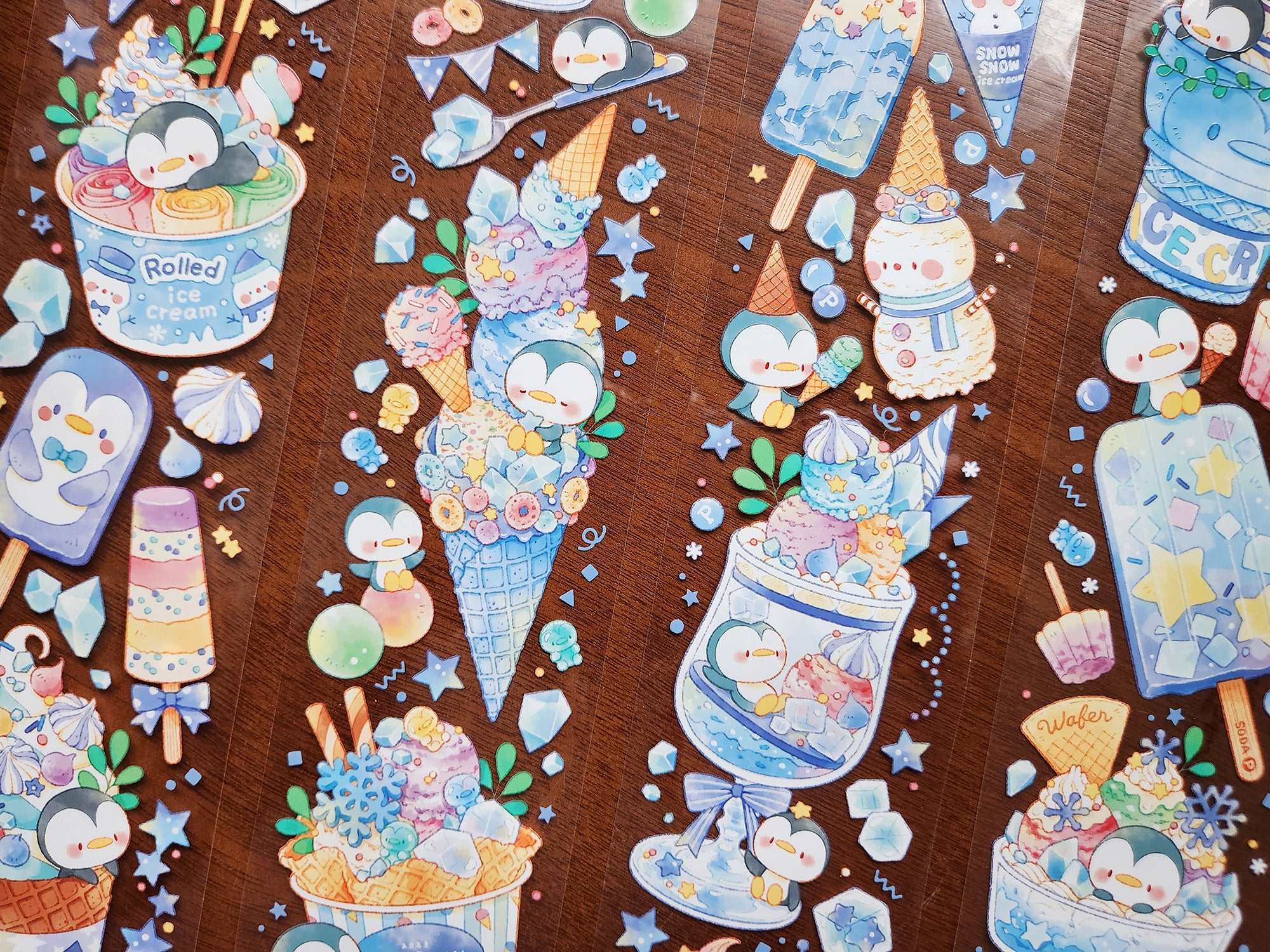 Cat Knows All Masking Tape: Sweet Penguin Planet