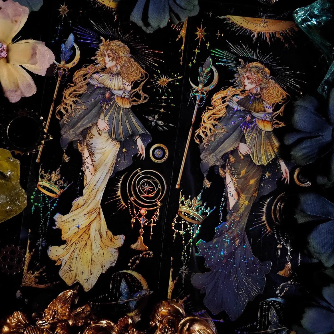 Catmaker's Wild Roses Masking Tape: Eternal & Fusion