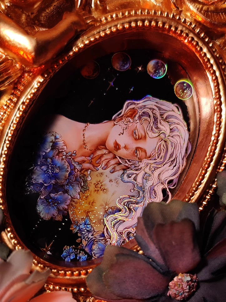 Catmaker's Wild Roses Masking Tape: Morpho Star