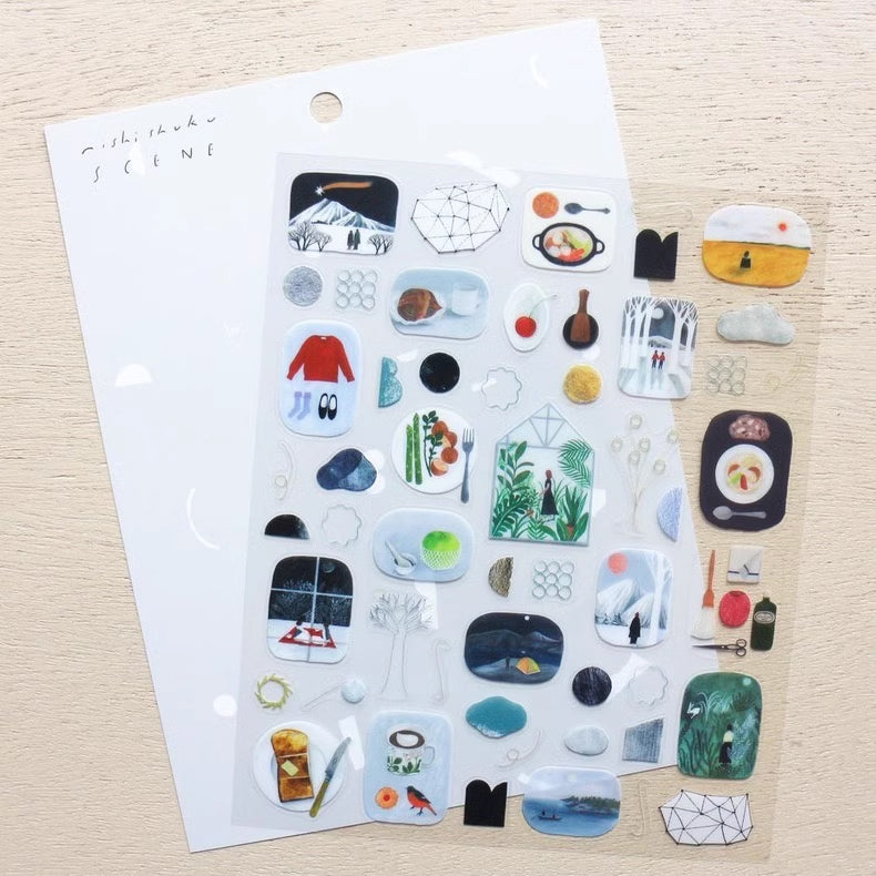 Hyogensha x Cozyca Sticker Sheets (2024)