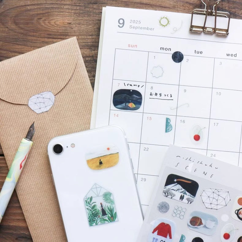 Hyogensha x Cozyca Sticker Sheets (2024)