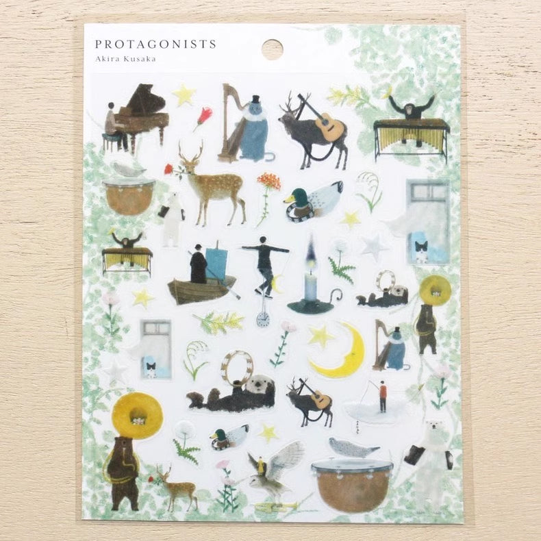 Hyogensha x Cozyca Sticker Sheets (2024)