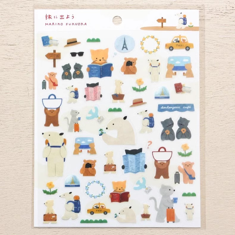Hyogensha x Cozyca Sticker Sheets (2024)